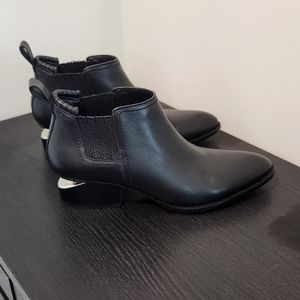 Alexander Wang black booties